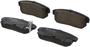 Brembo Rear Low-Metallic Brake Pads