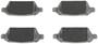 Brembo Rear Ceramic Brake Pads