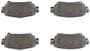Brembo Rear Ceramic Brake Pads