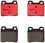 Brembo Rear Ceramic Brake Pads