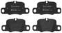 Brembo Rear Low-Metallic Brake Pads
