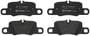 Brembo Rear Low-Metallic Brake Pads