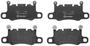 Brembo Rear Low-Metallic Brake Pads