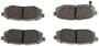 Brembo Rear Ceramic Brake Pads