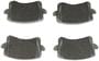 Brembo Rear Ceramic Brake Pads