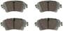 Brembo Rear Ceramic Brake Pads