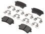 BrakeBest Select Rear Semi-Metallic Brake Pads