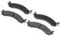 BrakeBest Select Front Semi-Metallic Brake Pads