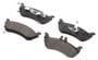 BrakeBest Select Rear Semi-Metallic Brake Pads