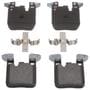 BrakeBest Select Rear Semi-Metallic Brake Pads