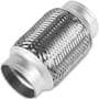 BRExhaust 2-1/2 Inch Exhaust Flex Pipe