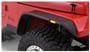 Bushwacker Flat Style Black Fender Flare Set