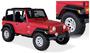 Bushwacker Pocket Style Black Fender Flare Set