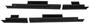 Bushwacker Trail Armor Thermoplastic Rocker Panel