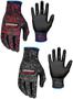 Grease Monkey Large Black, Red Nitrile Gloves