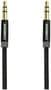CarbonXT 3 Foot Black Auxiliary Audio Cable