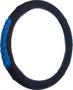 Custom Accessories Steering Wheel Cover Black, Blue