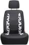 Custom Accessories Cow Print Bucket Low Back Seat Cover