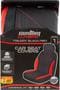 Custom Accessories Black, Red Bucket Low Back Seat Cover