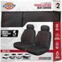 Dickies Black, Red Bucket Low Back Seat Cover