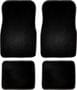 Custom Accessories Black Standard Carpet Floor Mats