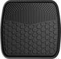 Custom Accessories Black Honeycomb Molded Rubber Polymer Floor Mat