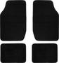 Custom Accessories Black Standard Deep Pile Carpet Floor Mats