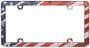 Custom Accessories American Flag License Plate Frame