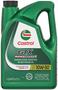Castrol GTX High Mileage Synthetic Blend 10W-30 Motor Oil 5 Quart