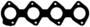 Corteco Round Port Stainless Steel Exhaust Manifold Gasket