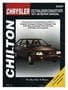 Chilton 71-89 Dodge Colt, Challenger, Conquest, Vista Repair Manual