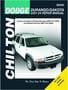 Chilton 01-04 Dodge Durango, Dakota Repair Manual