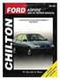 Chilton 94-97 Ford Aspire Repair Manual