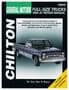 Chilton 80-87 Chevrolet Pickups Repair Manual