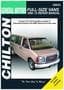 Chilton 98-10 Full-size GM Vans Repair Manual