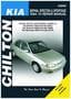 Chilton 94-01 Kia Sephia, 00-09 Spectra, 05-10 Sportage Repair Manual