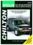 Chilton 89-95 Nissan Pickup, Xterra, Pathfinder Repair Manual
