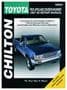 Chilton 97-00 Toyota Pickups, Land Cruiser, 4Runner Repair Manual