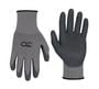 Custom Leathercraft Large Black, Gray Neoprene Glove