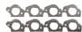 Cometic D-Shape Port Fiber, Graphite, Stainless Steel (HTS) Exhaust Manifold Gasket Set