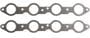 Cometic Round Port Fiber, Graphite, Stainless Steel (HTS) Exhaust Manifold Gasket Set