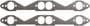 Cometic Oval Port Fiber, Graphite, Stainless Steel (HTS) Exhaust Manifold Gasket Set