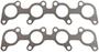 Cometic Round Port Steel Exhaust Manifold Gasket Set