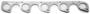 Cometic Round Port Multi-Layer Steel (MLS) Exhaust Manifold Gasket Set