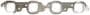 Cometic Rectangle Port Multi-Layer Steel (MLS) Exhaust Manifold Gasket Set