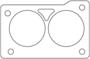 Cometic Throttle Body Mounting Gasket