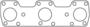 Cometic Round Port Steel Exhaust Manifold Gasket Set