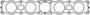 Cometic Round Port Multi-Layer Steel (MLS) Exhaust Manifold Gasket Set
