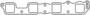 Cometic D-Shape Port Steel Exhaust Manifold Gasket Set