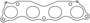 Cometic Oval Port Multi-Layer Steel (MLS) Exhaust Header Gasket